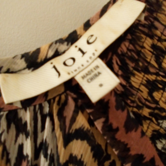 Joie Multicolor Patterned Blouse - Picture 2 of 2